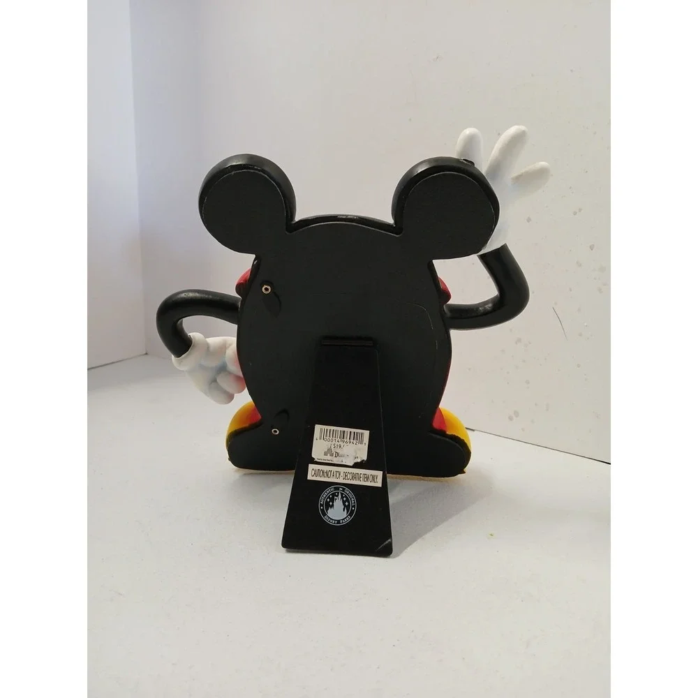 Walt Disney World Disneyland Resort Mickey Mouse Shaped Resin Photo Pic Frame‎